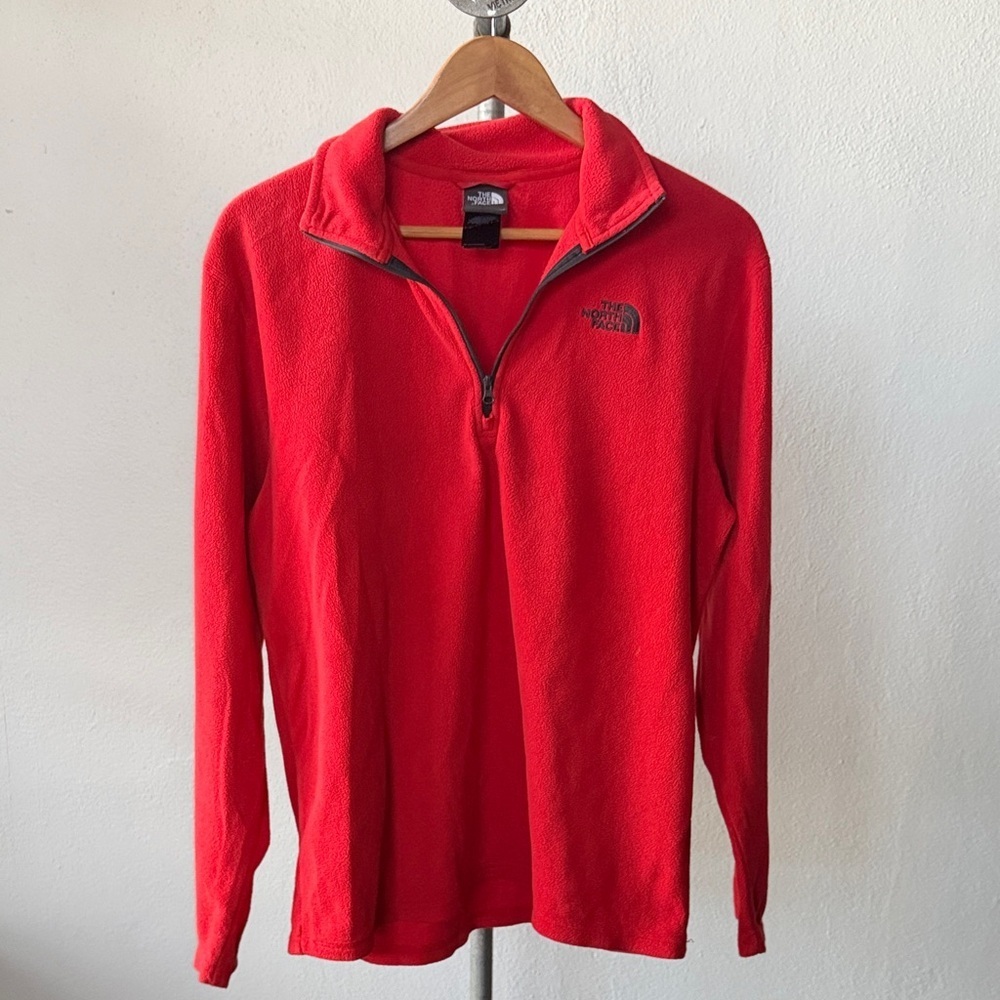 The North Face Fleece 1/4 Zip Pullover Mens Medium